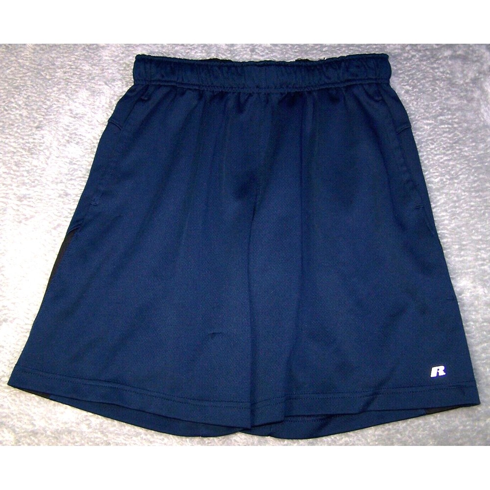 Russell  Shorts Men's 9" Inseam 27X9 Actice RM121111 Blue Small‎ New With Tags